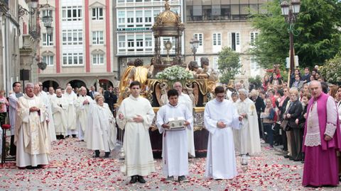 Las procesiones de Corpus volvern este domingo al centro de la ciudad