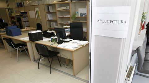 Las oficinas del servicio de Arquitectura de Lugo