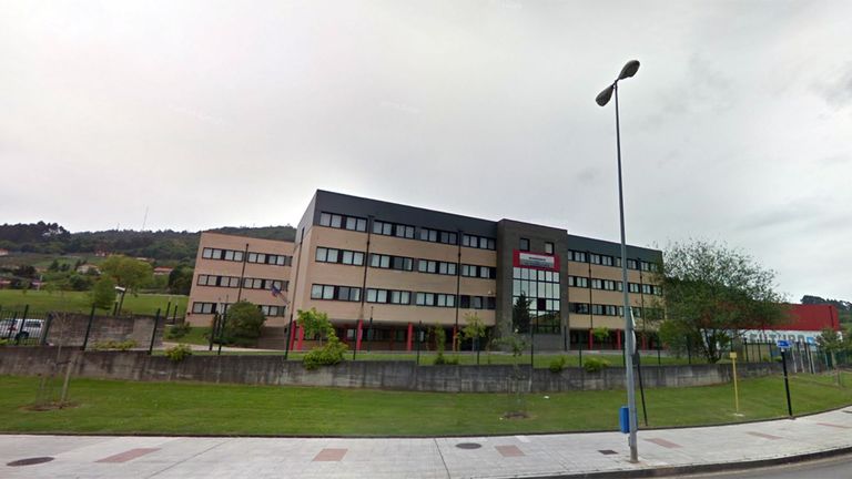 El actual Instituto de Enseñanza Secundaria (IES) de La Corredoria