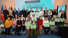 Entrega de los premios a los comercios de Lugo escogidos como mejores por los clientes de la provincia