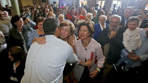 Acto del candidato del PSOE Pedro Sanchez en Pontevedra