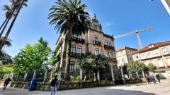 Villa Pilar, en la calle Riestra de Pontevedra, es un edificio construido en 1905