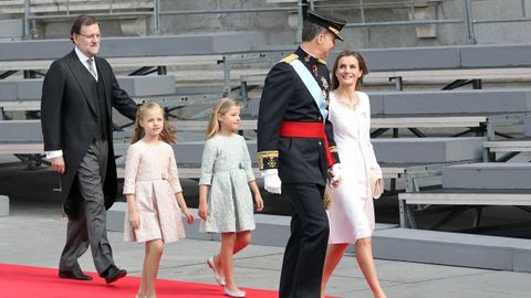 El 19 de junio del 2014 Felipe VI fue proclamado rey
