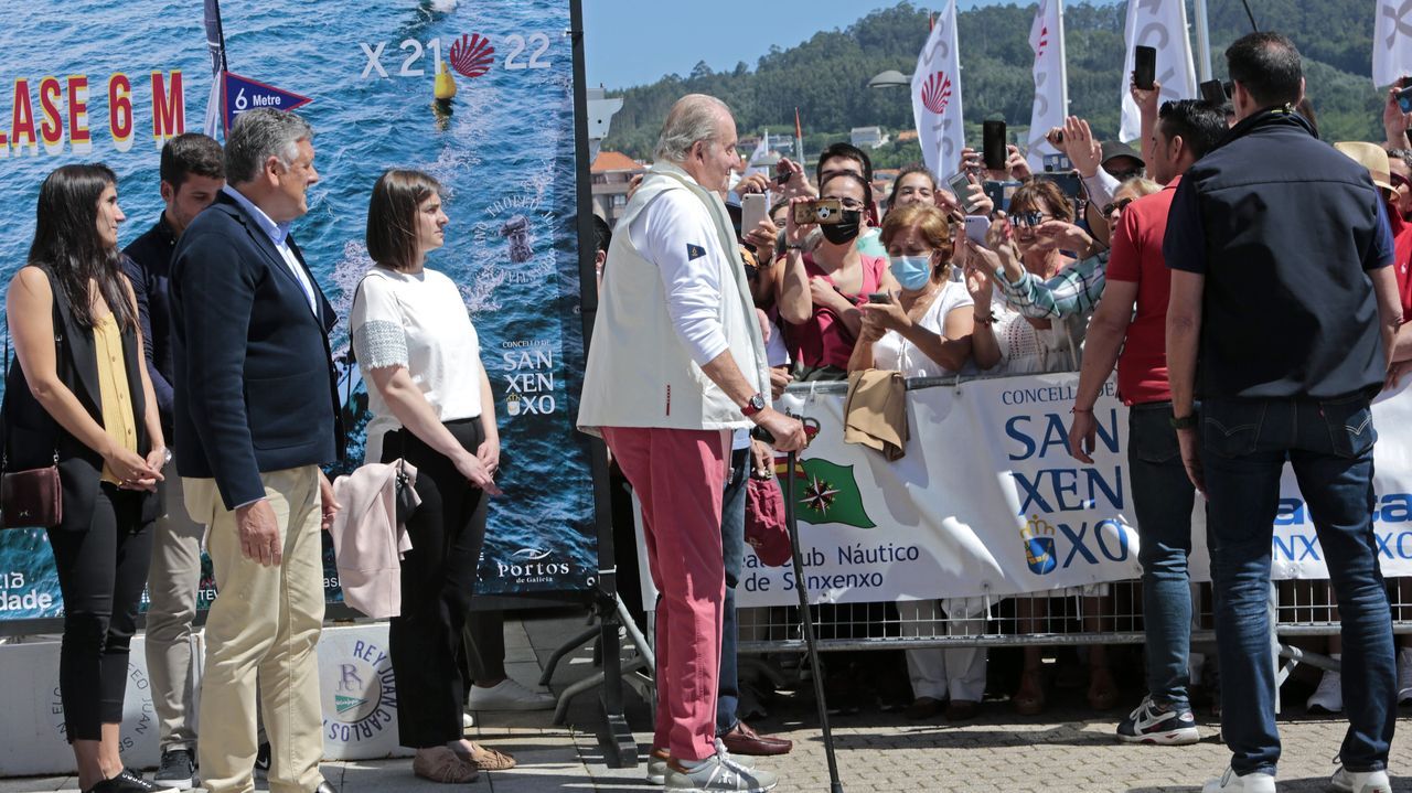 El casa rural en la que se hospedaba el rey emrito en Sanxenxo.Ponzos en el Voz Natura 