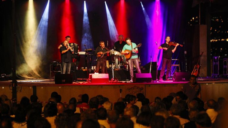Concierto de Milladoiro en el Festival Intercéltico de O Morrazo, en una imagen de archivo.