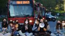 Fiesta y reivindicación en el campus de Elviña la UDC