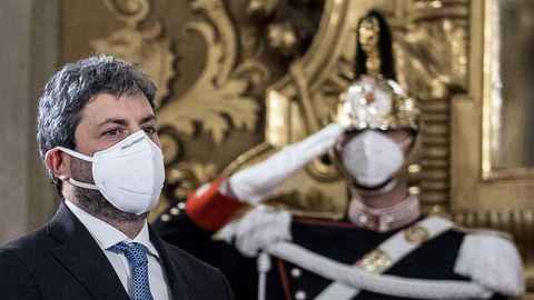 Roberto Fico, presidente de la Cámara de Diputados de Italia,