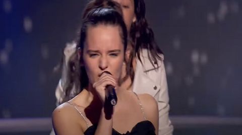 Daniela Montes, en un momento de «Born this way»