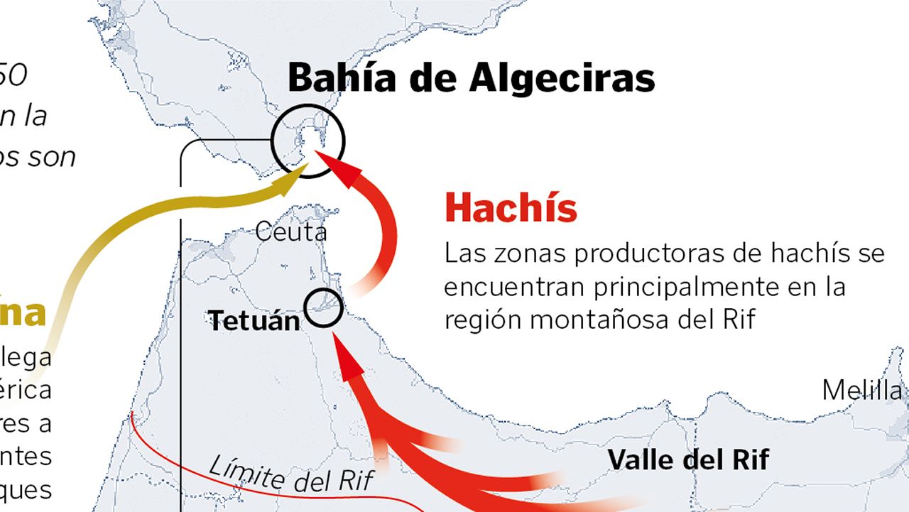 La bah�a de la droga