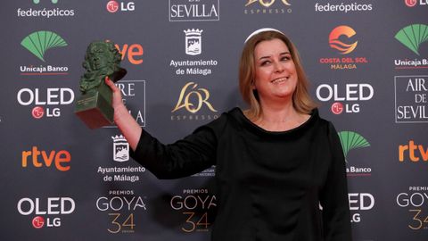 La productora Carla Prez gana el Goya a la mejor direccin de produccin por Mientras dure la guerra