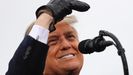 Donald Trump, en un mitin en Mïchigan