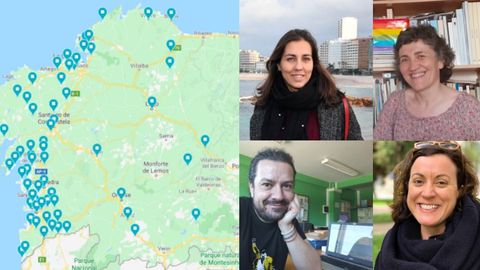 A implantación en Galicia da rede educativa galega LGBTIQ+ e docentes das catro provincias galegas