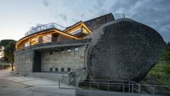 La reforma de la bodega, realizada por Mol Arquitectura, opta a un premio de arquitectura sostenible