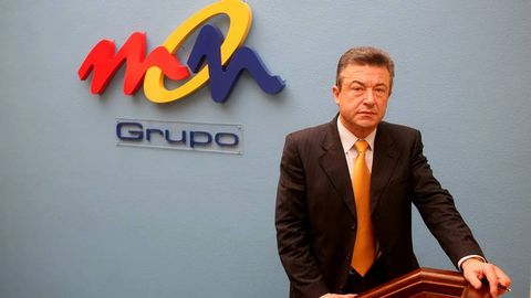 Manuel Mon, presidente de Construcciones Mon SL y exalcalde de Burela en una foto de 2007