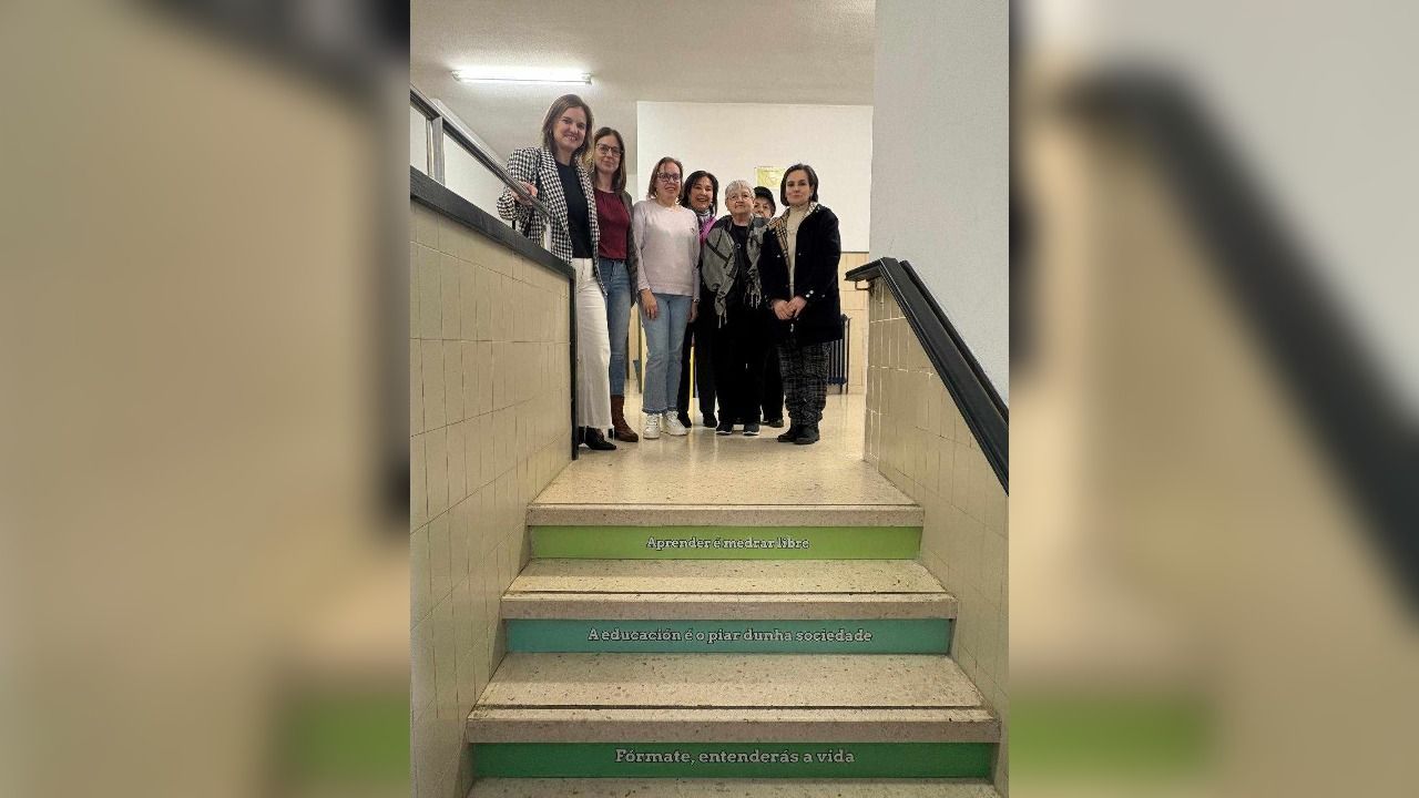 O IES Gregorio Fern�ndez de Sarria e as s�as actividades a favor da igualdade de x�nero.Roc�o L�pez Souto, de 27 a�os