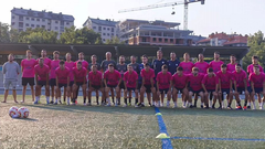 Primer entrenamiento de la UD Barbads de la temporada 2025-26
