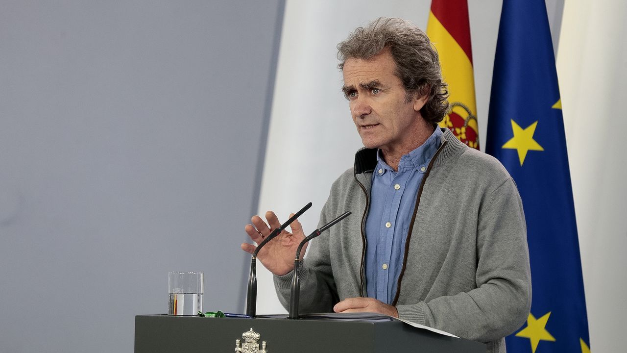 Fernando Sim�n analiza la evoluci�n del coronavirus en Espa�a