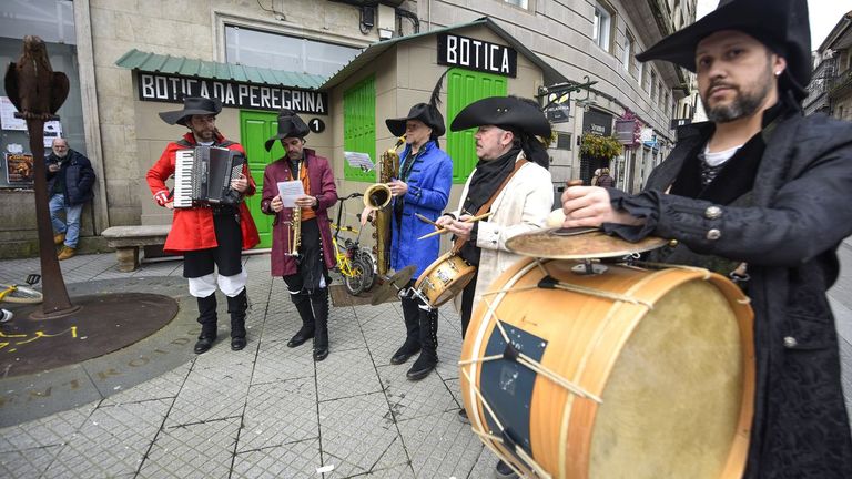 Pontevedra, capital de la parodia de carnaval