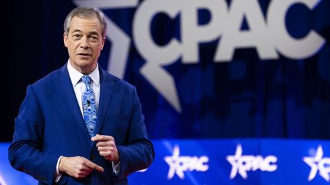 Eurosceptic Briton Nigel Farage