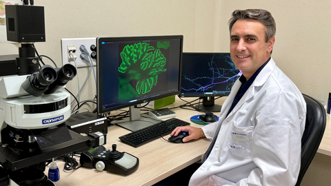 Javier Blesa, investigador del Centro Integral de Neurociencias Abarca Campal HM Cinac.