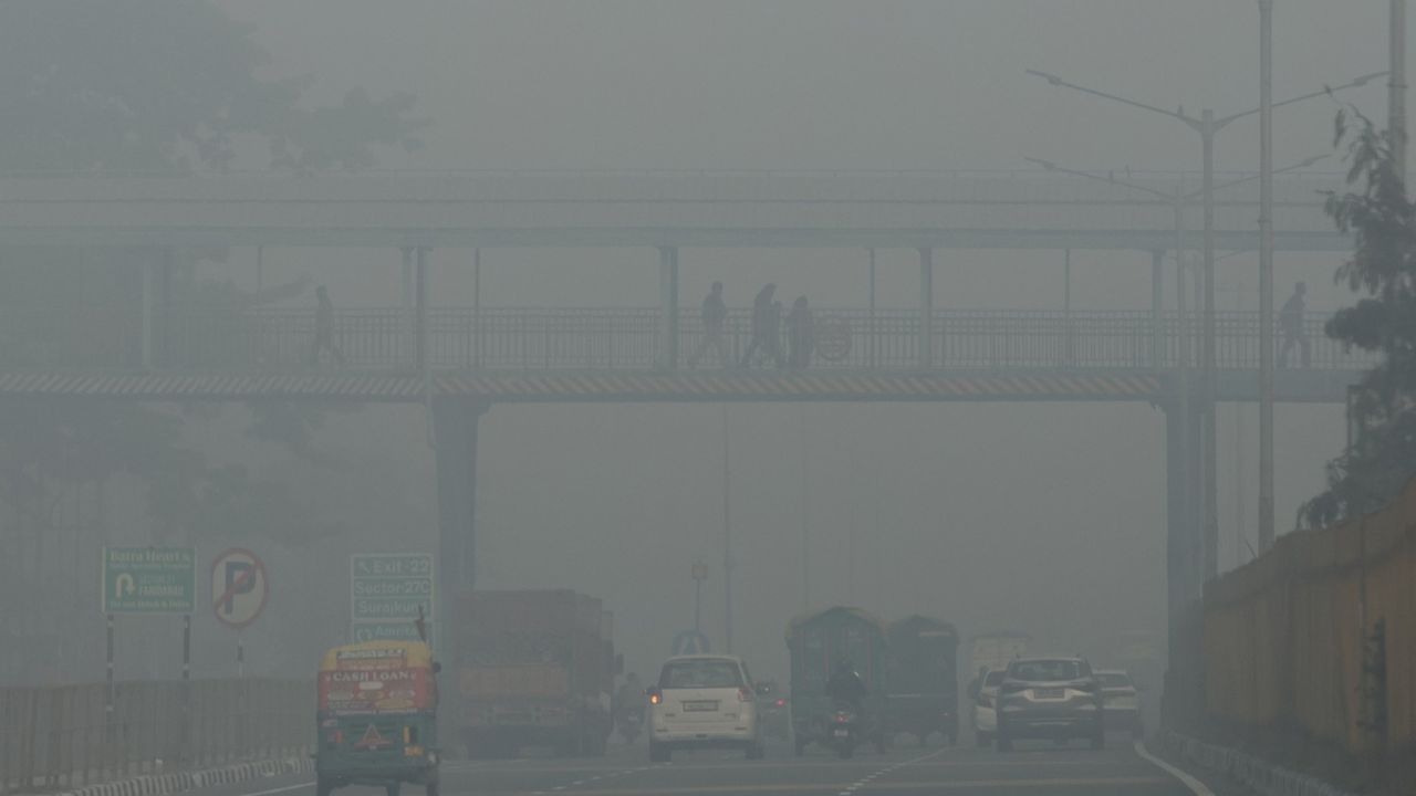 Contaminaci�n atmosf�rica urbana en la ciudad de Faridabad (India).