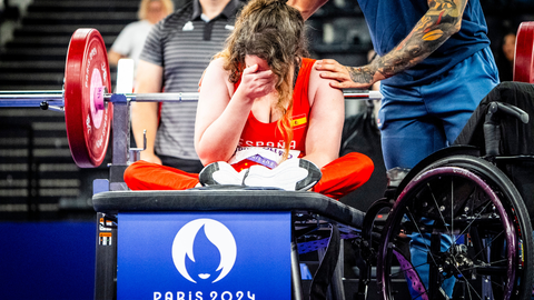 Loida Zabala, despu�s de competir en los Juegos Paral�mpicos de Par�s 2024.