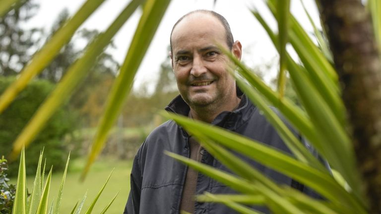 Óscar Ces, paciente de linfoma que recibió un trasplante de médula: «Pongo de mi parte y confío en la medicina»