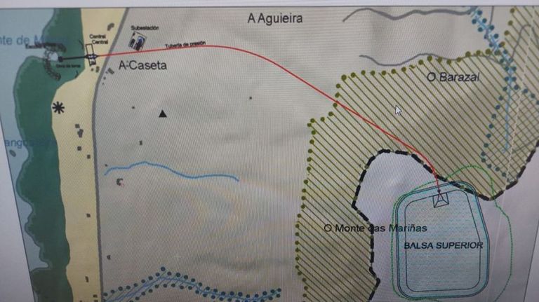 La Hidroeléctrica Fonte das Mañas proyecta invertir 73 millones en una central de bombeo con agua marina