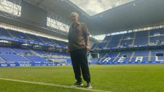 Jess Martnez, este medioda en el Carlos Tartiere