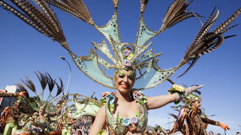 Santa Cruz de Tenerife se viste de gala estos das durante la celebracin de su espectacular carnaval