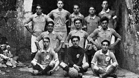 O Athletic Corcubin en 1924