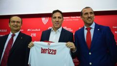 Berizzo llega a Sevilla para tomar las riendas del club nervionense