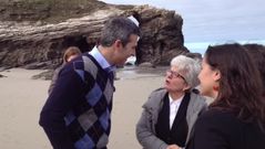 La directora de Naturaleza y Biodiversidad de la CE conoce As Catedrais
