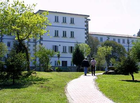 Imagen exterior del Hospital Psiquitrico do Rebulln, en Vigo.