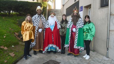 Los Reyes Magos en Cambre