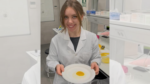 Sof�a �lvarez, dietista y estudiante de nutrici�n