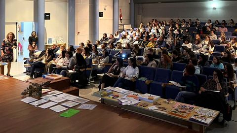 El encuentro se celebró en el auditorio de la Casa de Cultura de Sober