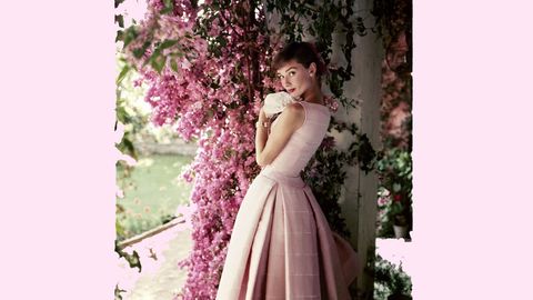 Audrey Hepburn, retratada por Parkinson en 1955, en la villa de la actriz a las afueras de Roma