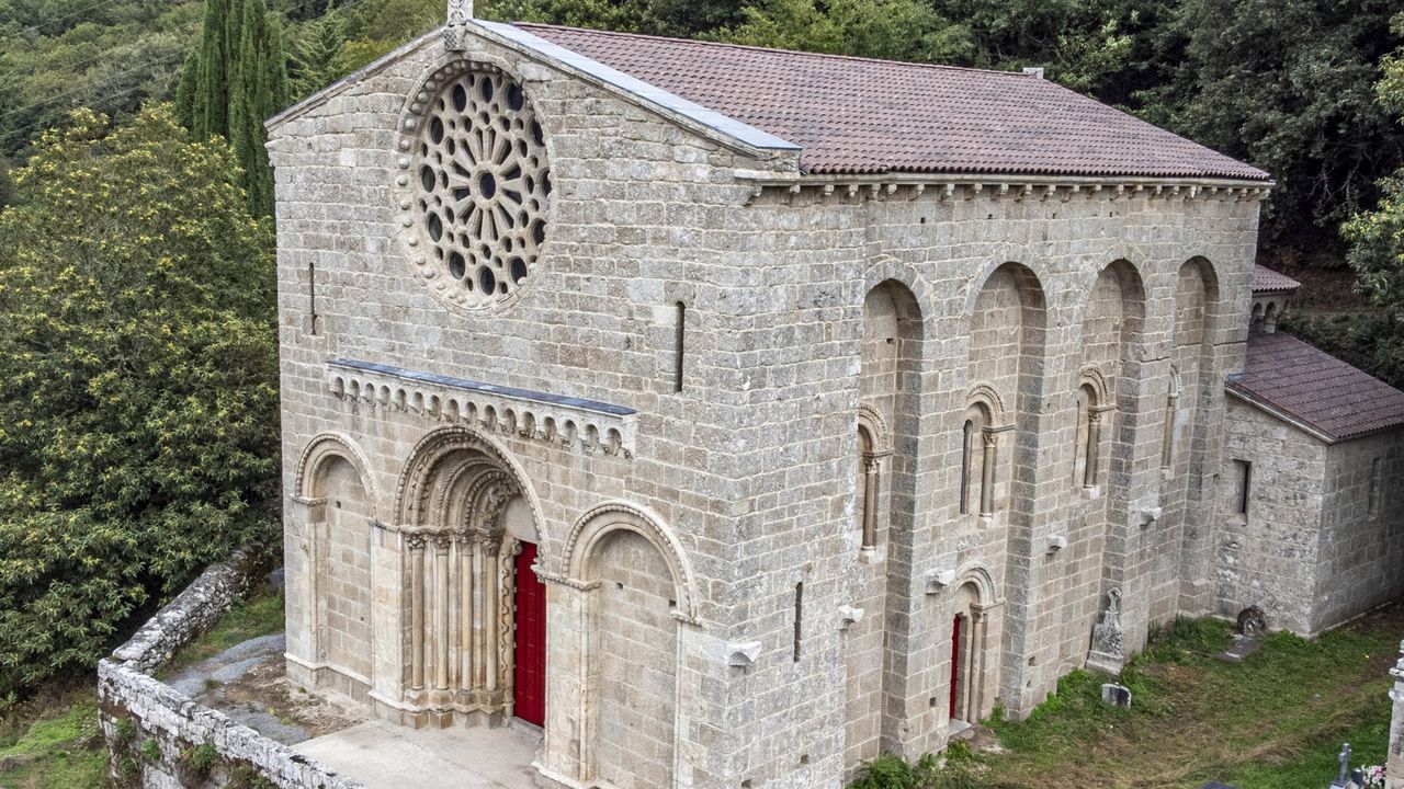 La historia se repite en Xinzo.La iglesia de Santo Estevo de Ribas de Mio forma parte desde el 2020 de la Ruta Transromnica Europea