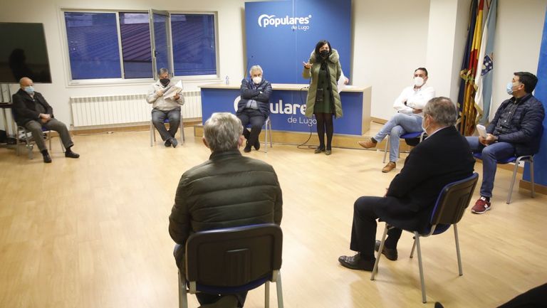 Reunión el lunes del PP de Lugo con la plataforma Lugo non perdas o tren