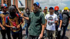 Protestas en Venezuela. 
