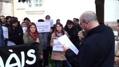Concentraci�n en Foz contra la gesti�n del incendio de fragas do Eume