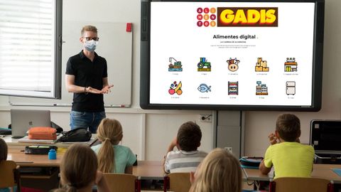 Alimentes Digital est pensado para profesores y alumnos de infantil y primaria de las comunidades de Galicia y Castilla y Len