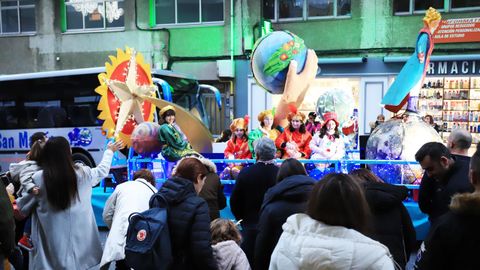 Cabalgata en Culleredo