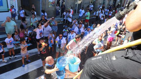 ¡A Pobra se empapó con los San Juerguines!
