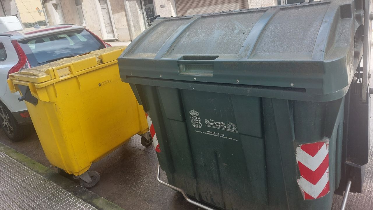 La mayoría de contenedores se encuentran en mal estado