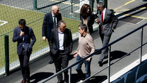 Zas apostó por la continuidad de Carmelo del Pozo con el que mantuvo una charla el día después de asumir el cargo.