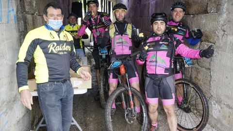 La 5 BTT do Ribeiro estuvo organizada por el club ciclista Raiders.