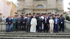 La Polica Nacional de Ribeira celebr los Santos ngeles Custodios