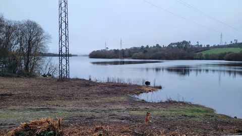 Imagen de archivo del embalse de Vilasenín, donde se encontró el cadáver